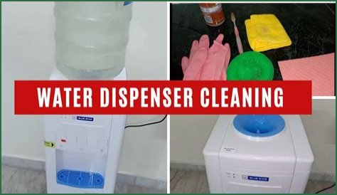 How do I clean my dispenser