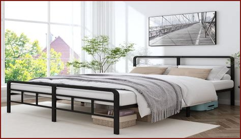How high are metal bed frames?